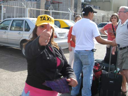 Taxi mafia in Buenos Aires