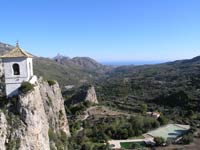 Guarding at Guadalest