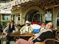 With Victor & Gaynor in Moraira, Cafe 11
