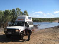 Crossing the Pentecost River